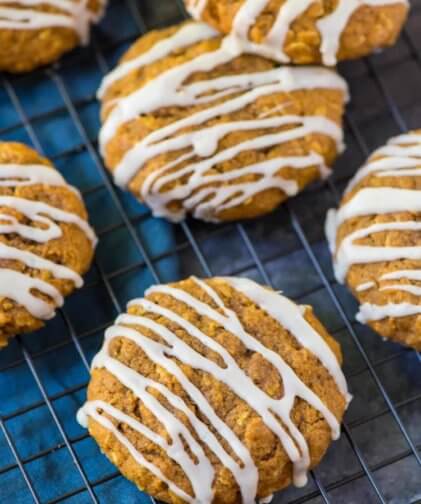 Pumpkin spice cookies