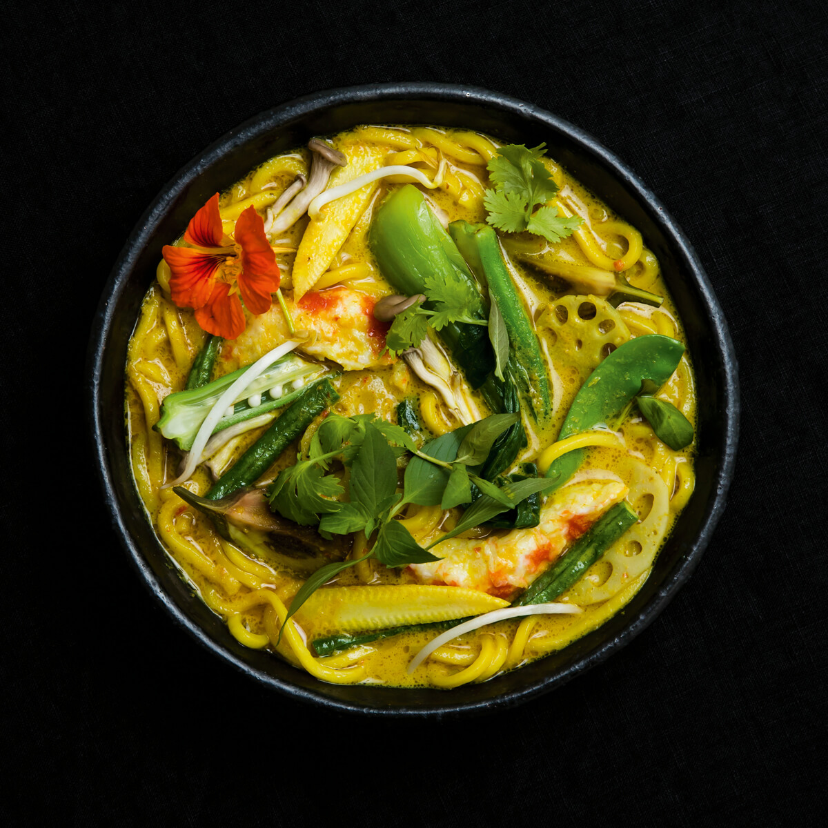 Vegan laksa