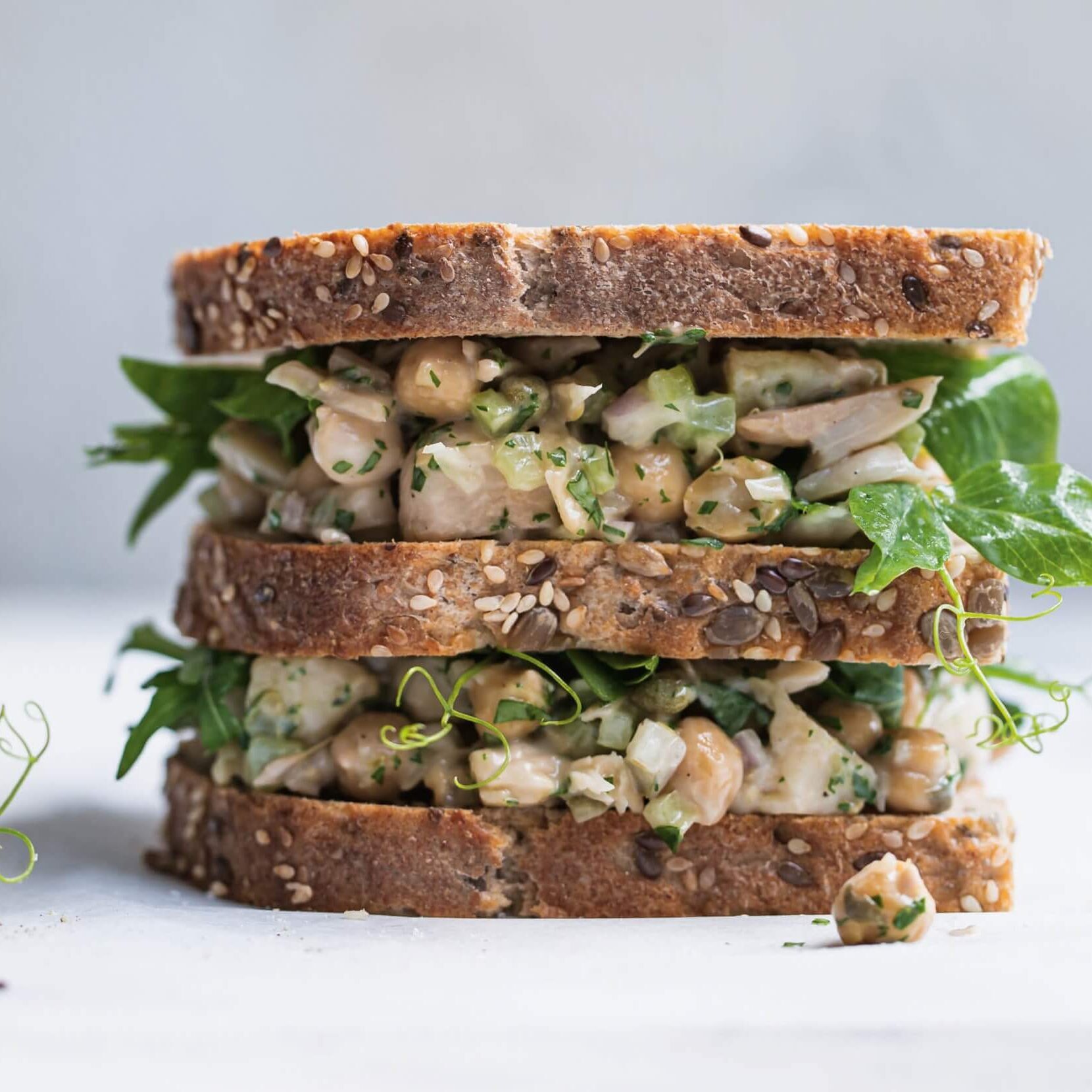 Vegan ‘chicken’ sanga