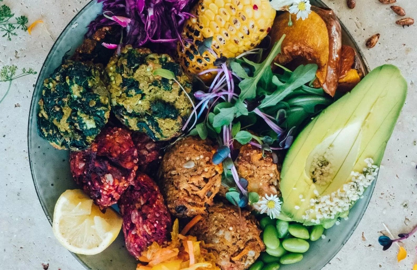 Traffic light veggie patties | Nourish plant-based living