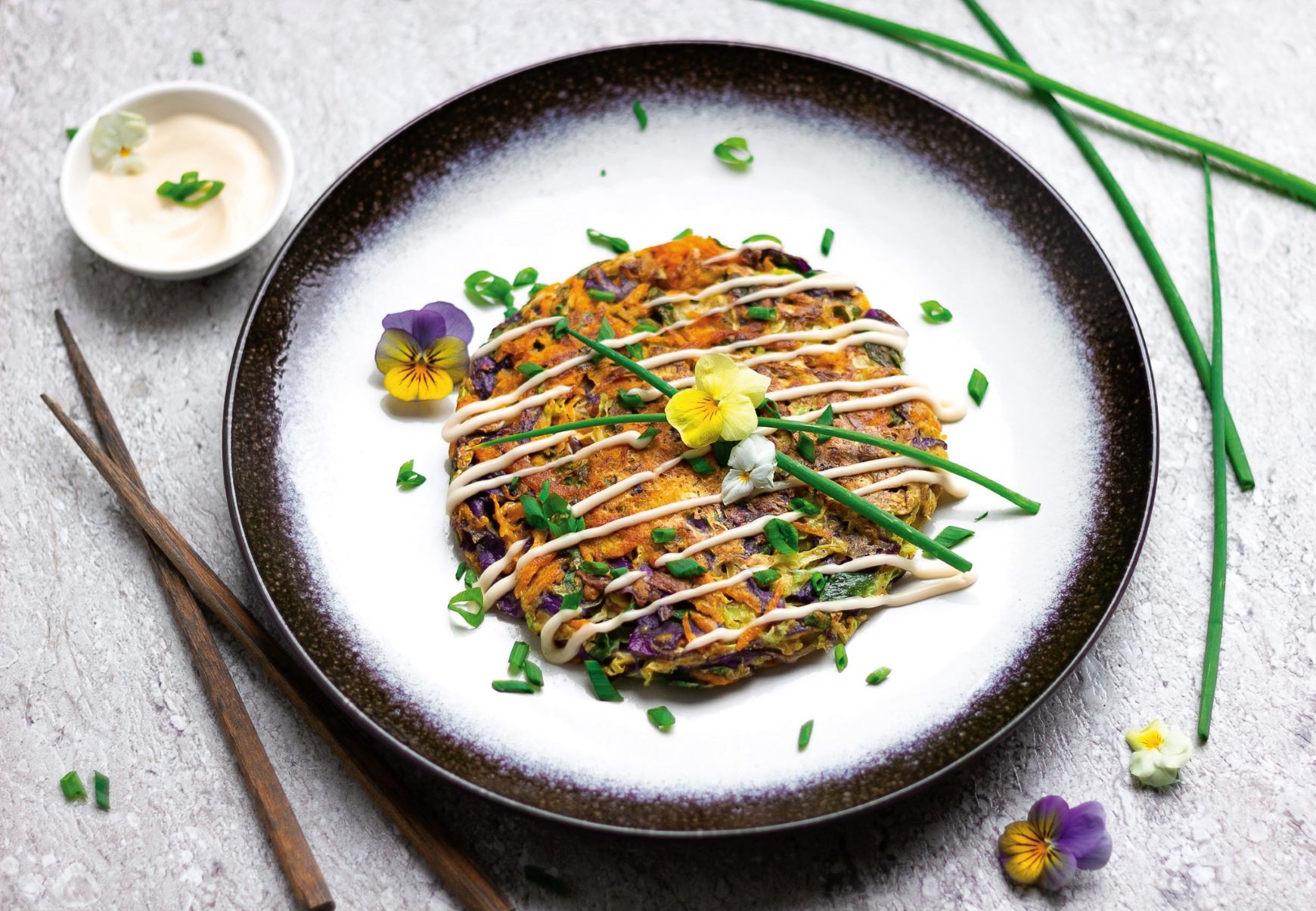 Okonomiyaki | Nourish plant-based living