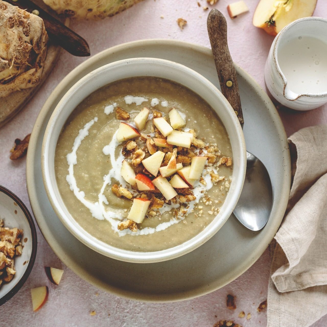 Adamantia Velonis's roasted celeriac soup