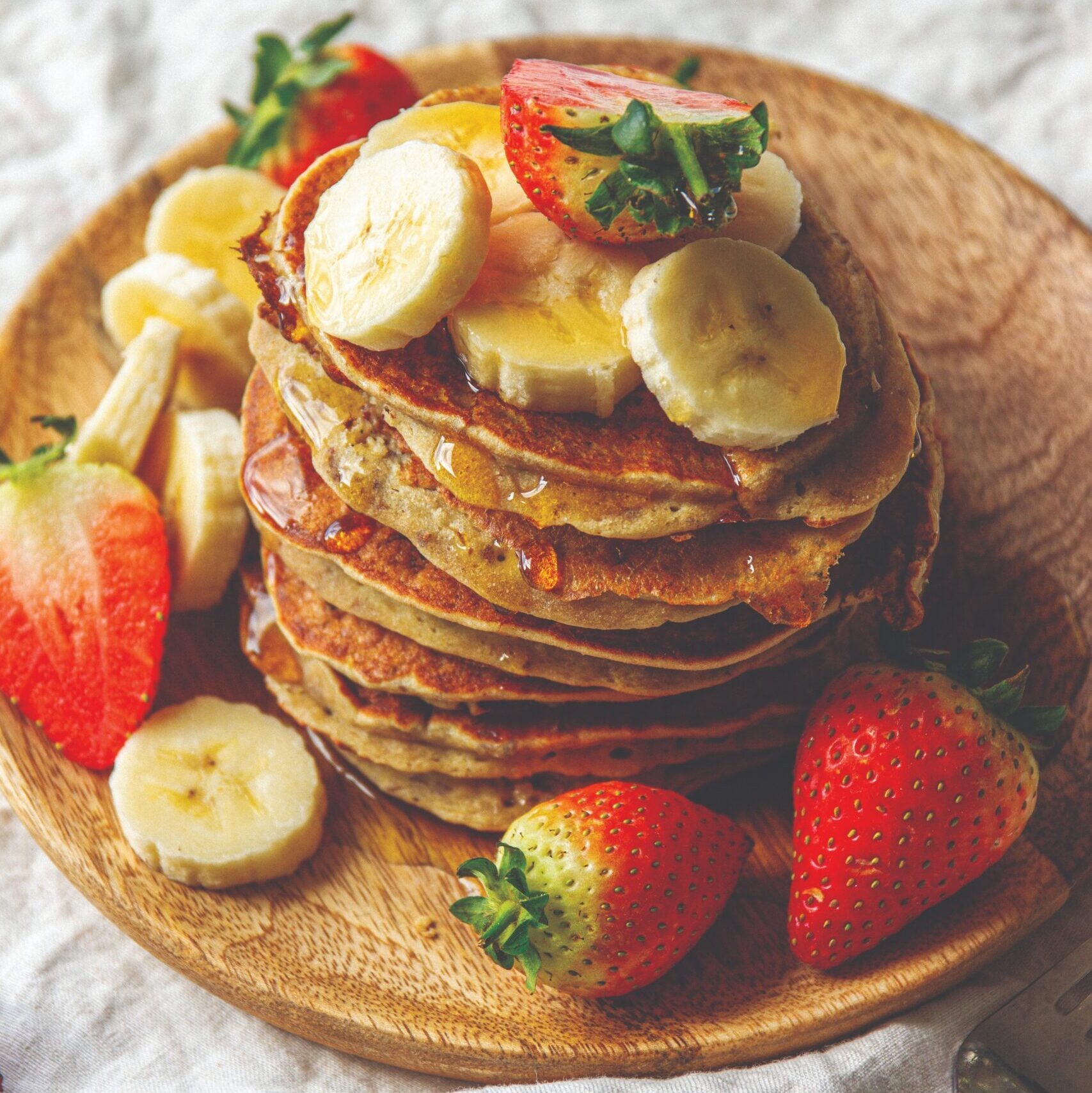 Quinoa banana pancakes