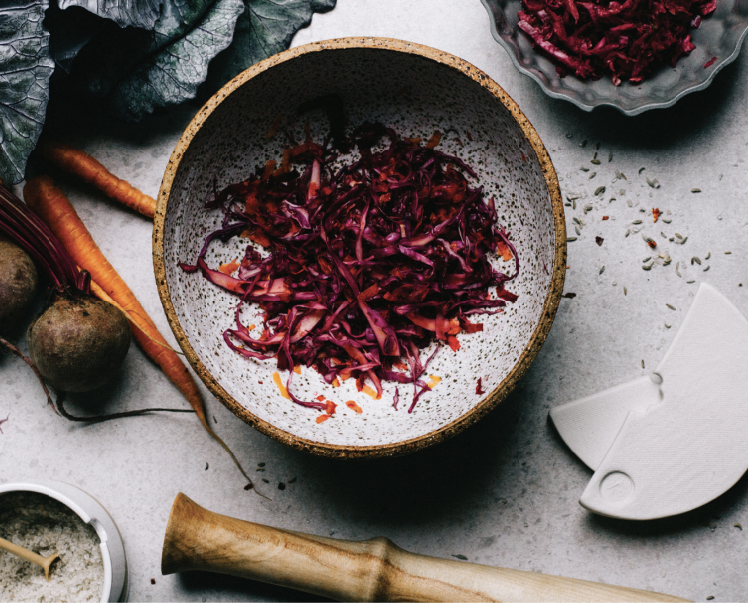 Beginners’ sauerkraut | Nourish plant-based living