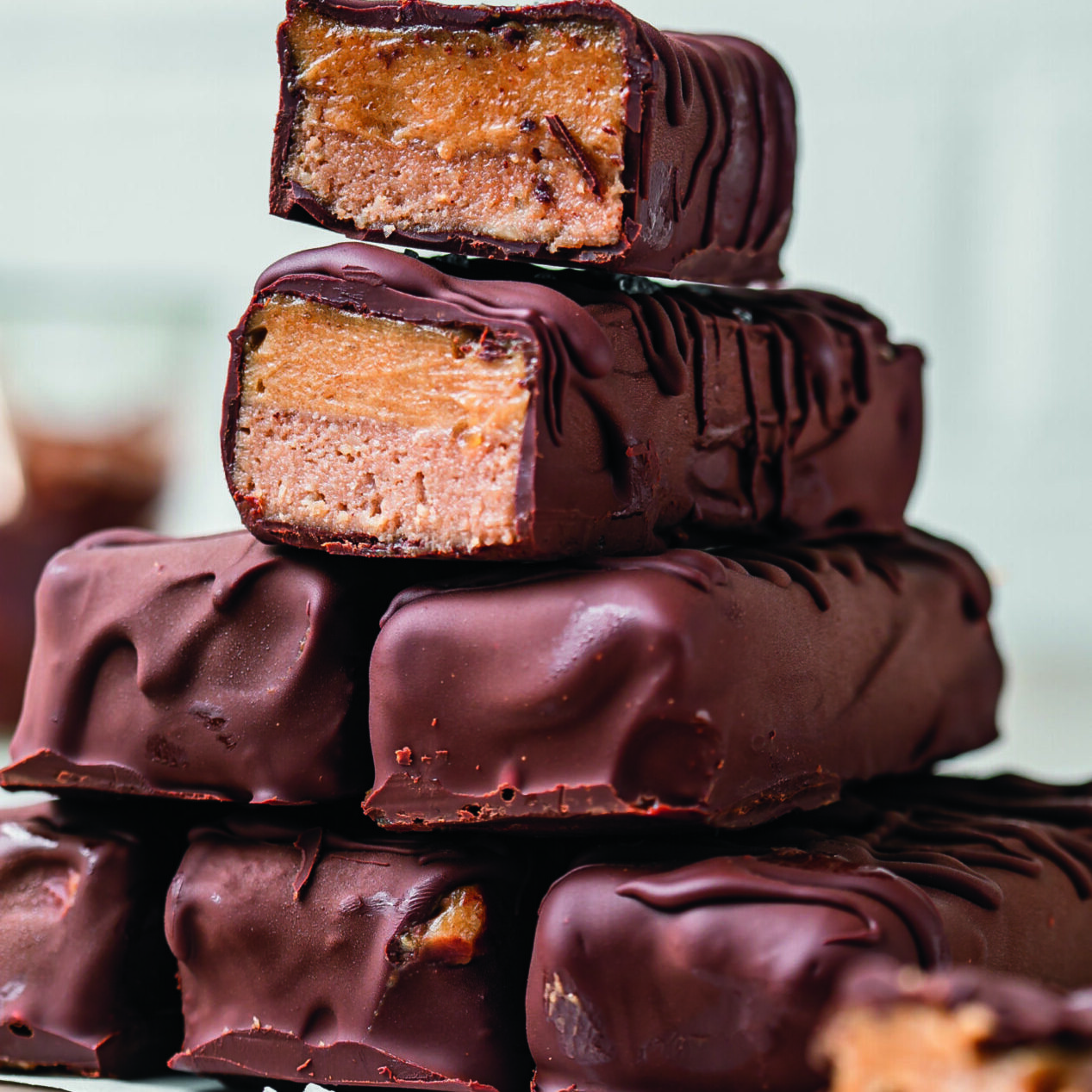 Healthier mars bars by Annie Van Halteren - first featured in Nourish magazine, issue 70