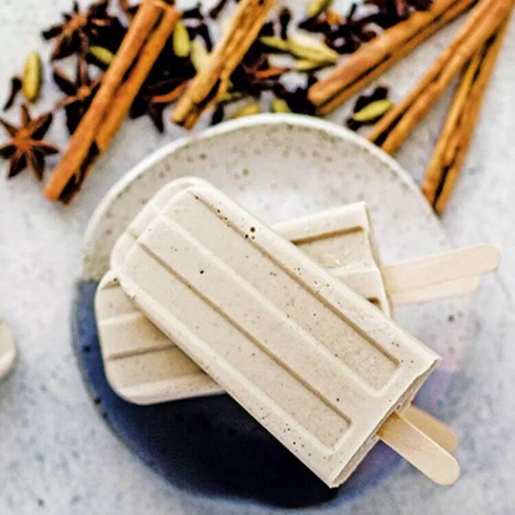 Chai icy poles - vegan