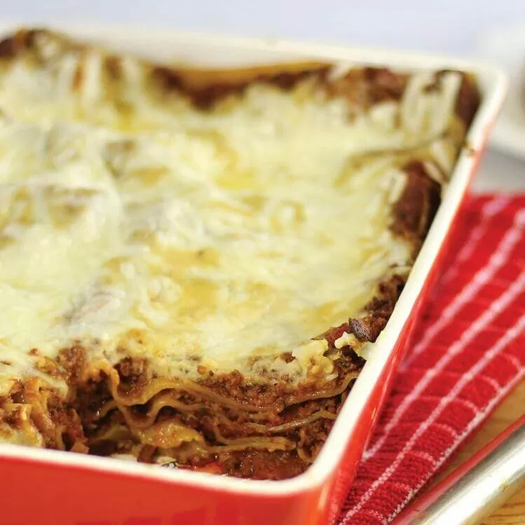 Vegan Walnut ragu lasagne