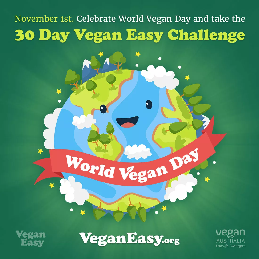 Kickstart a kinder, greener life with the relaunched, revamped Vegan Easy Challenge