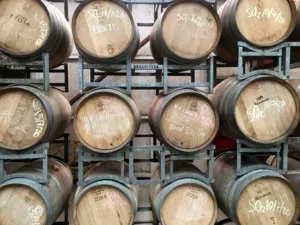 Oak barrels