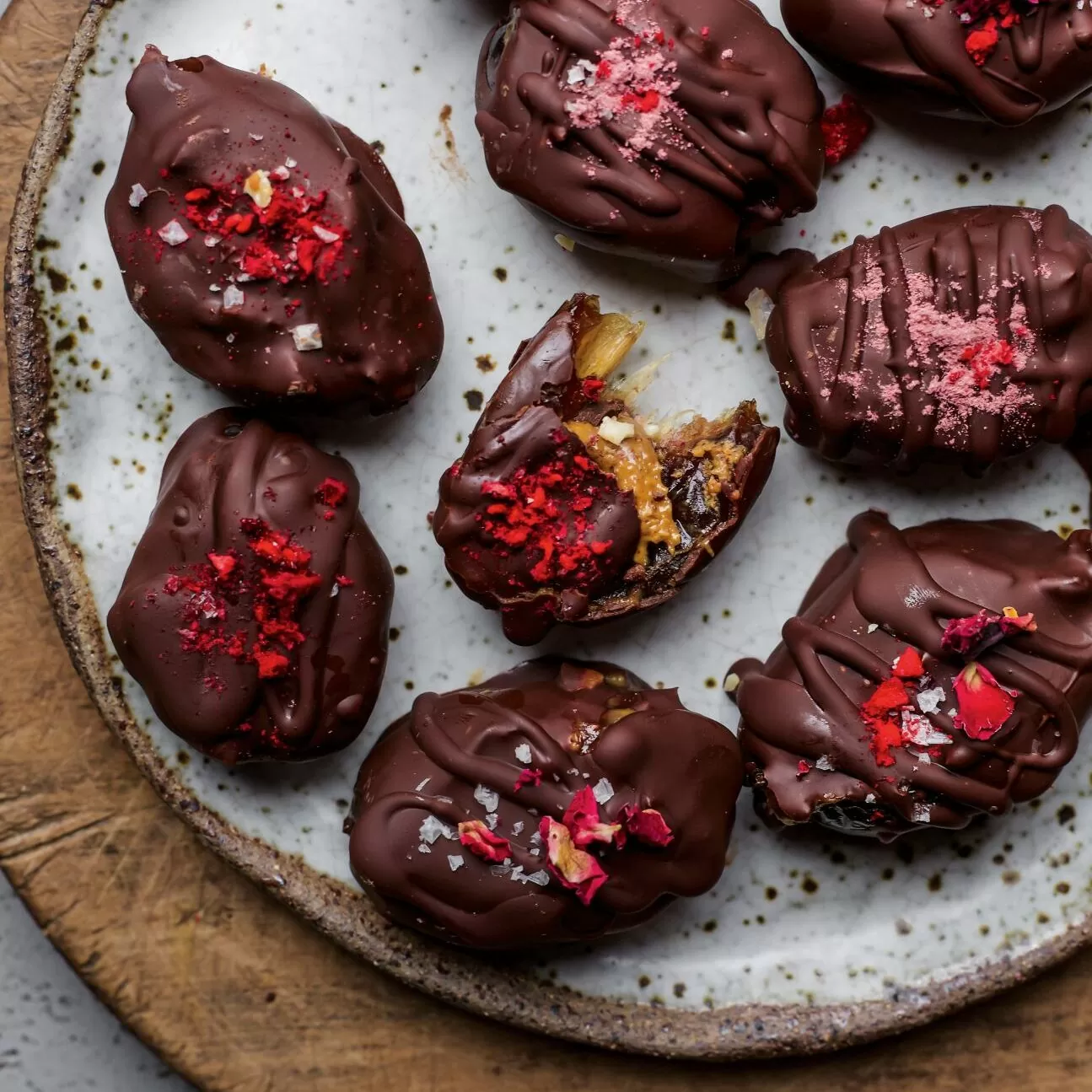 3 ingredient caramel truffles