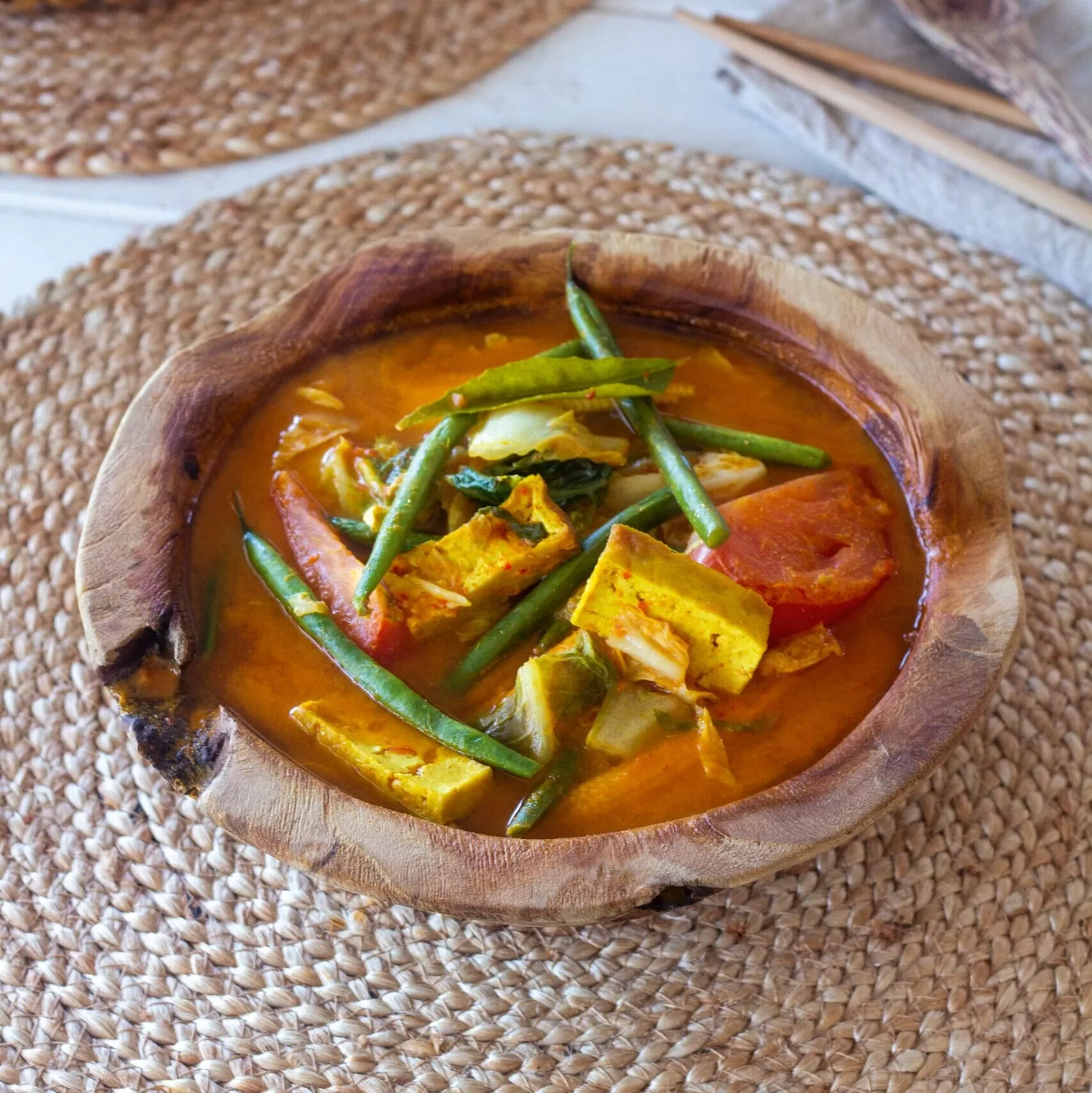 Malaysian vegetable curry