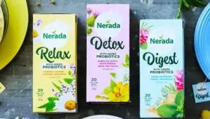 Nerada Probiotic Infusions - three boxes