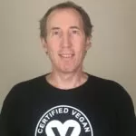 David in 'Certified Vegan' T shirt