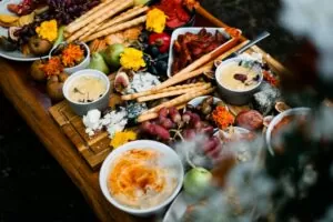 Intimate eco-friendly wedding at a wildlife sanctuary featuring delicious vegan food - harustudio-photography